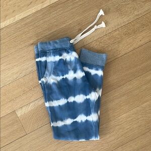 Blue Tie-Dye Kids Joggers